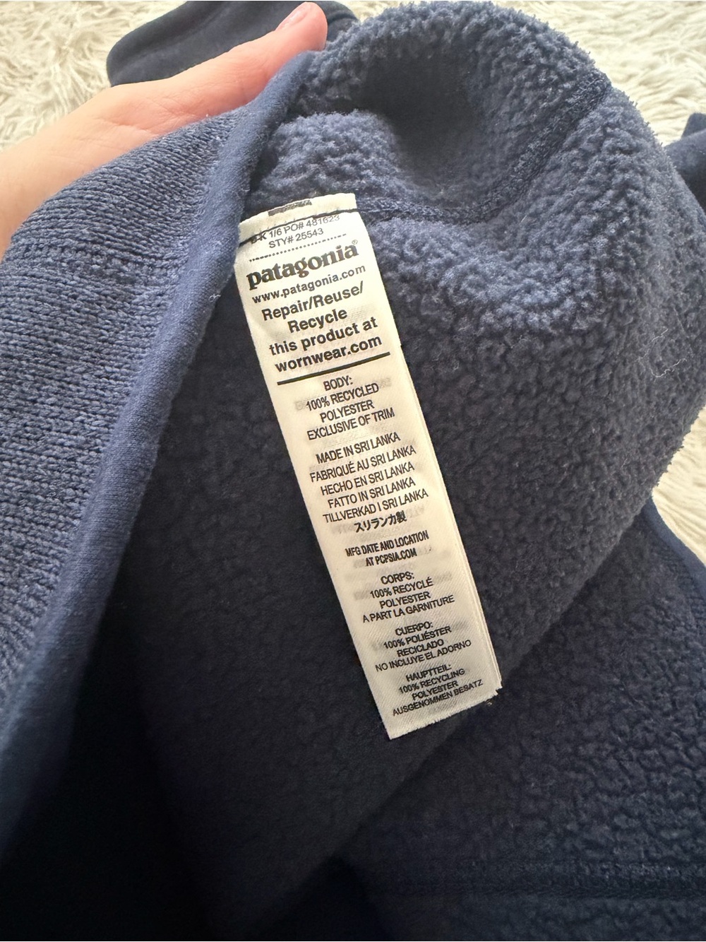 Patagonia Women's Better Sweater Fleece Jacket - Size M